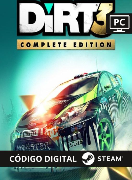 DiRT 3 Complete Edition - Steam Código de Resgate digital