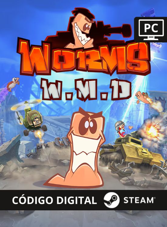 Worms W.M.D - Steam Código de Resgate digital