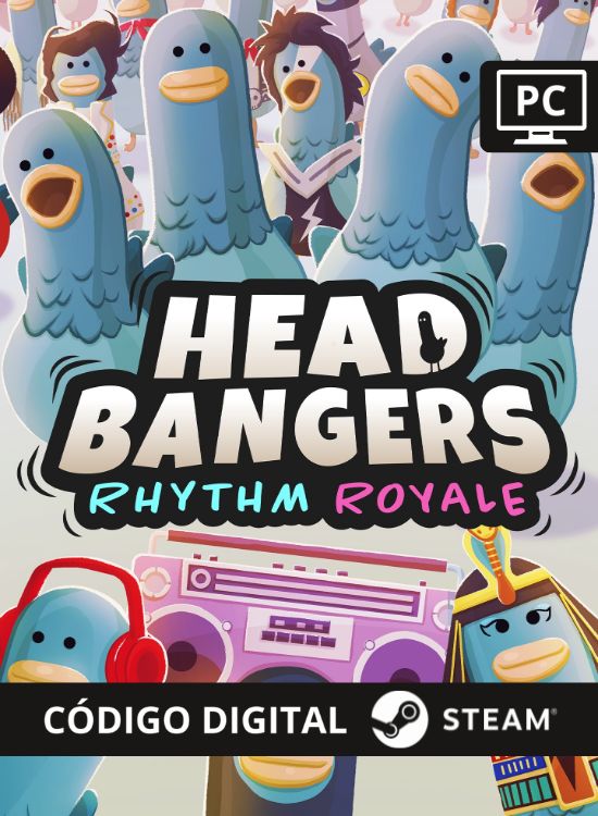 Headbangers: Rhythm Royale - Steam Código de Resgate digital