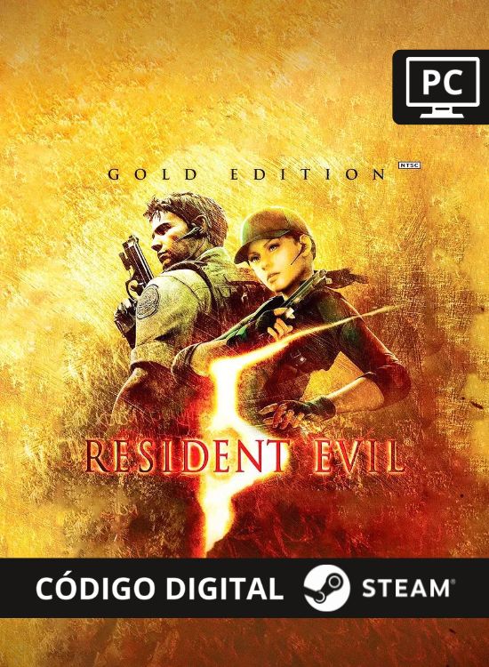 Resident Evil 5 Gold Edition - Steam Código de Resgate digital