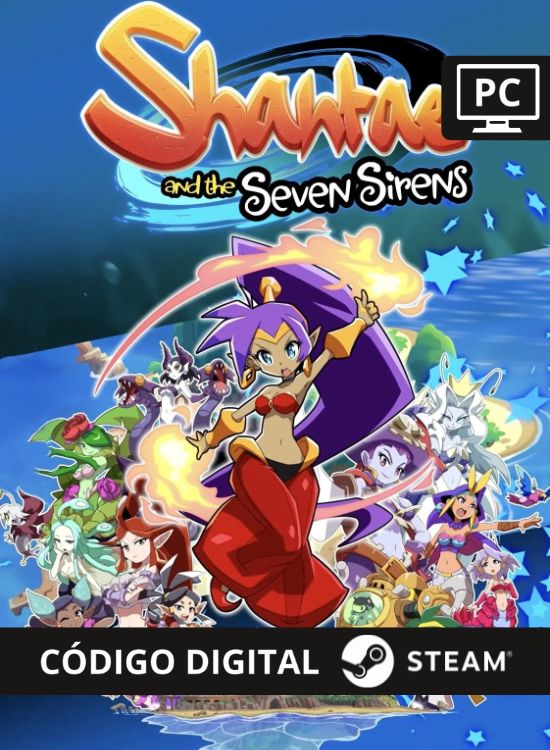 Shantae and the Seven Sirens - Steam Código de Resgate digital