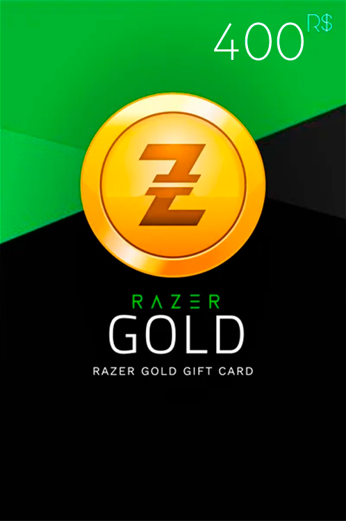Gift Card Razer Gold - Código de Resgate R$400