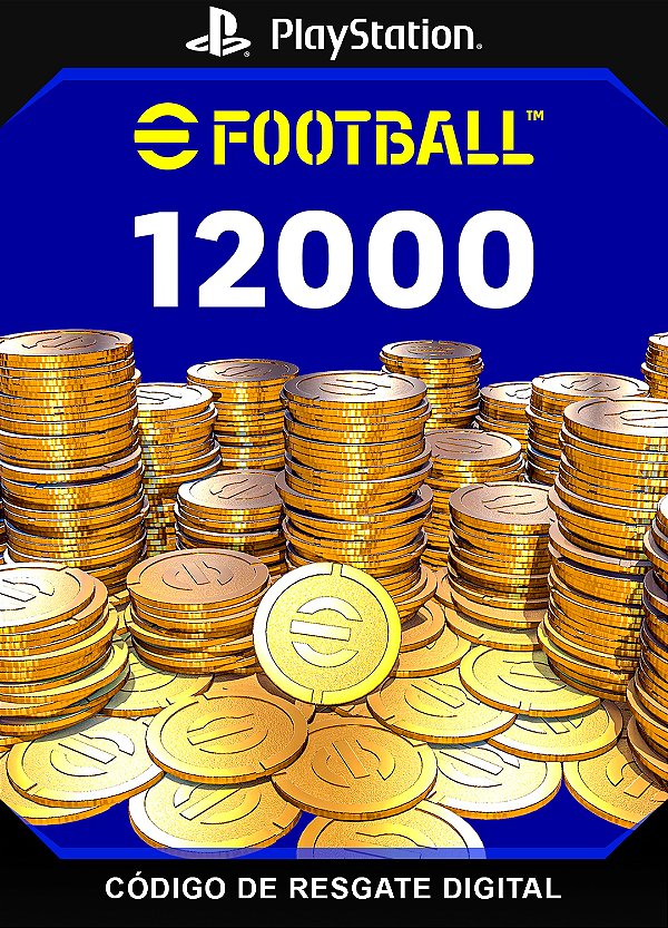 eFootball™ Coin 12000 - PS4 Código de Resgate digital