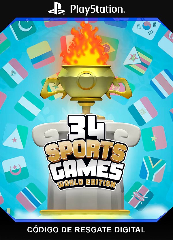 34 Sports Games - World Edition - PS5 & PS4 Código de Resgate digital