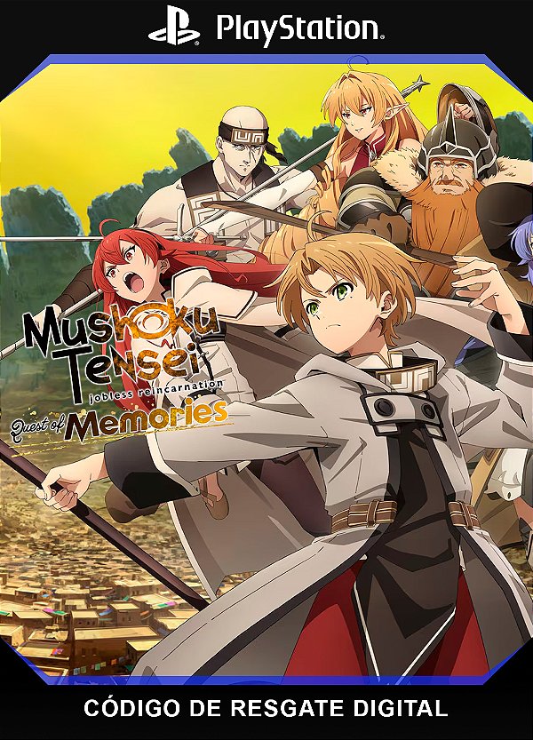 Mushoku Tensei: Jobless Reincarnation Quest of Memories - PS5 Código de Resgate digital