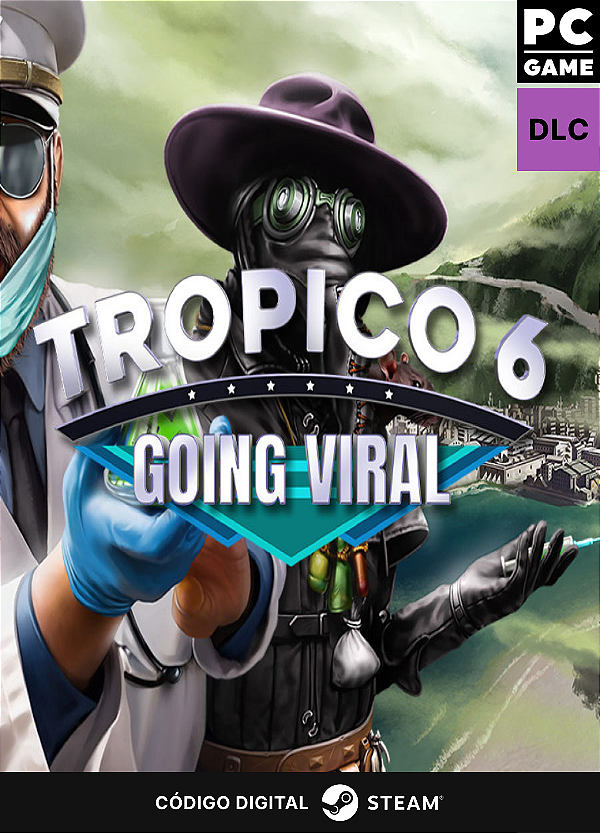 Tropico 6 - Going Viral DLC  - Steam CD Key