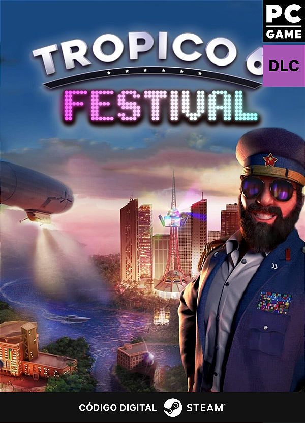 Tropico 6 - Festival DLC  - Steam CD Key
