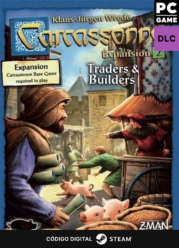 Carcassonne - Traders & Builders DLC - Steam CD Key