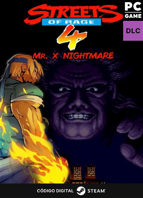 Streets Of Rage 4 - Mr. X Nightmare DLC - Steam CD Key