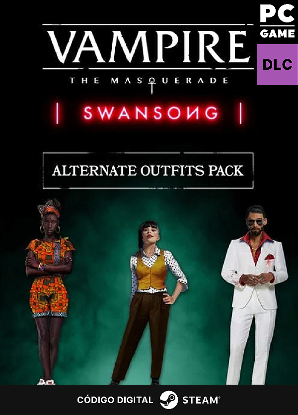 Vampire: The Masquerade - Swansong Alternate Outfits Pack DLC - Steam CD Key