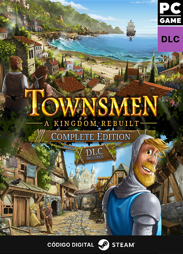 Townsmen - A Kingdom Rebuilt: The Seaside Empire DLC - Steam CD Key