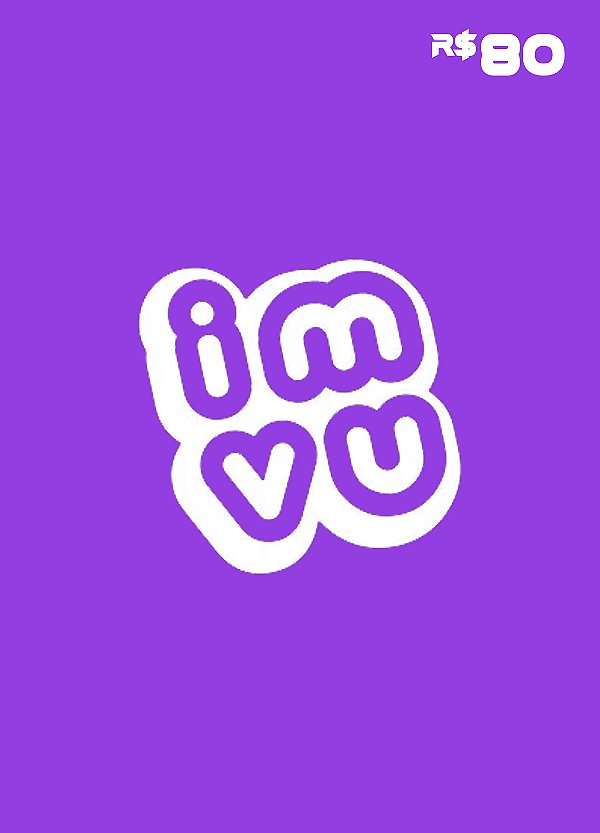 IMVU CARD 80 R$