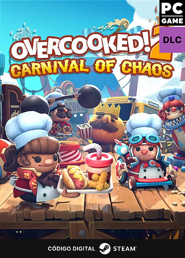Overcooked! 2 - Carnival of Chaos DLC - Steam CD Key