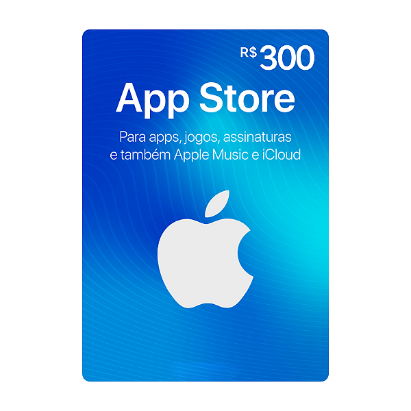 Gift Card App Store 300 Reais - Código Digital