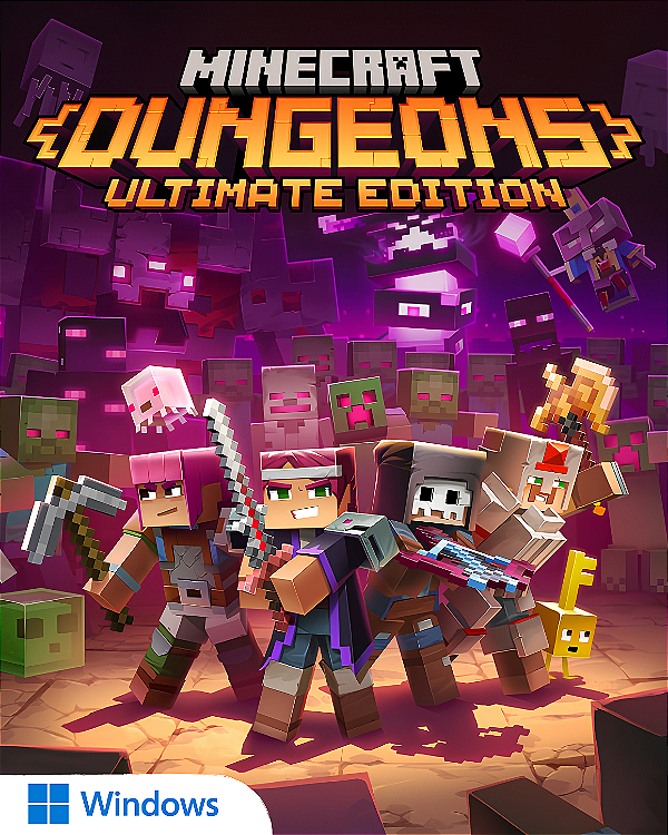 Minecraft Dungeons Ultimate Edition PC Código Digital