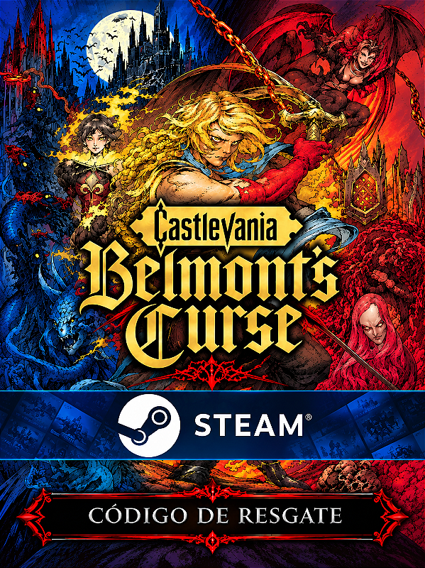 Castlevania Belmont's Curse Steam Código de Resgate