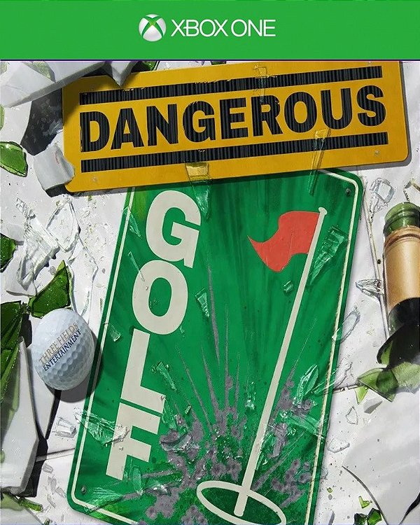 Dangerous Golf Xbox One Código de Resgate  25 Dígitos