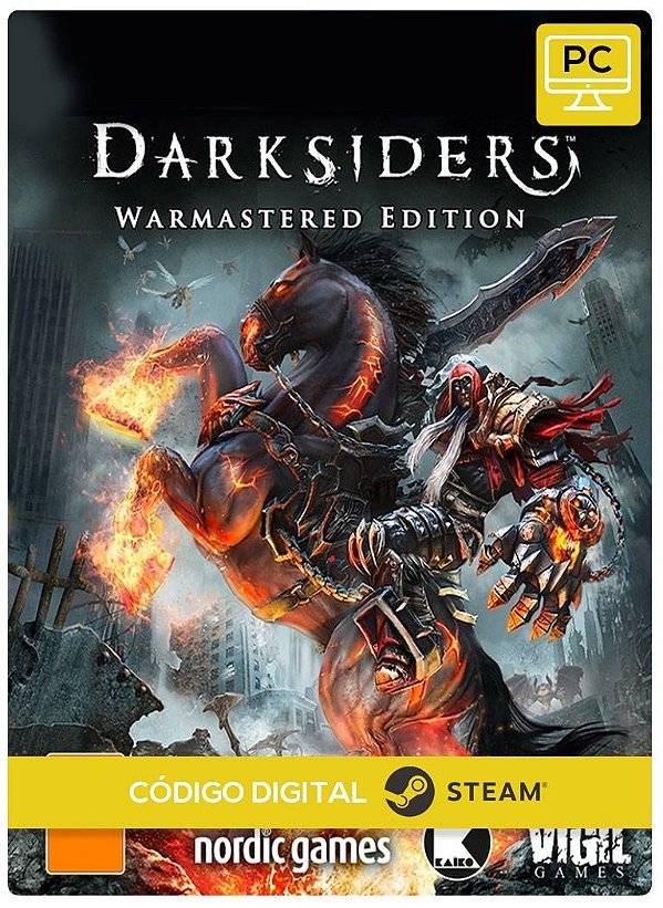 Darksiders Warmastered Edition Steam Código E Resgate Digital