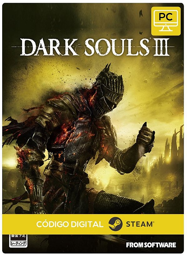 Dark Souls 3 Pc Steam Código De Resgate Digital