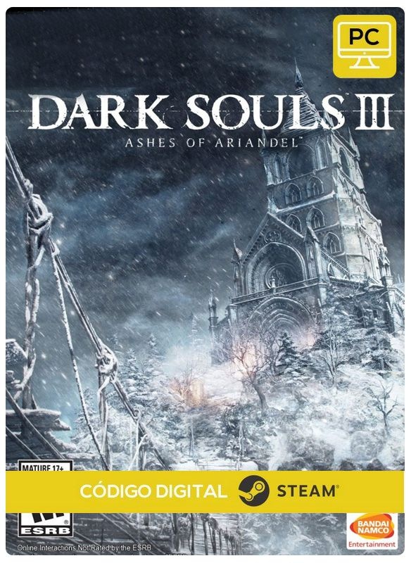 Dark Souls III - Ashes of Ariandel PC DLC cd-key Steam Código de Resgate digital