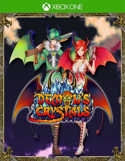 Demon's Crystals Xbox One Código de Resgate 25 Dígitos