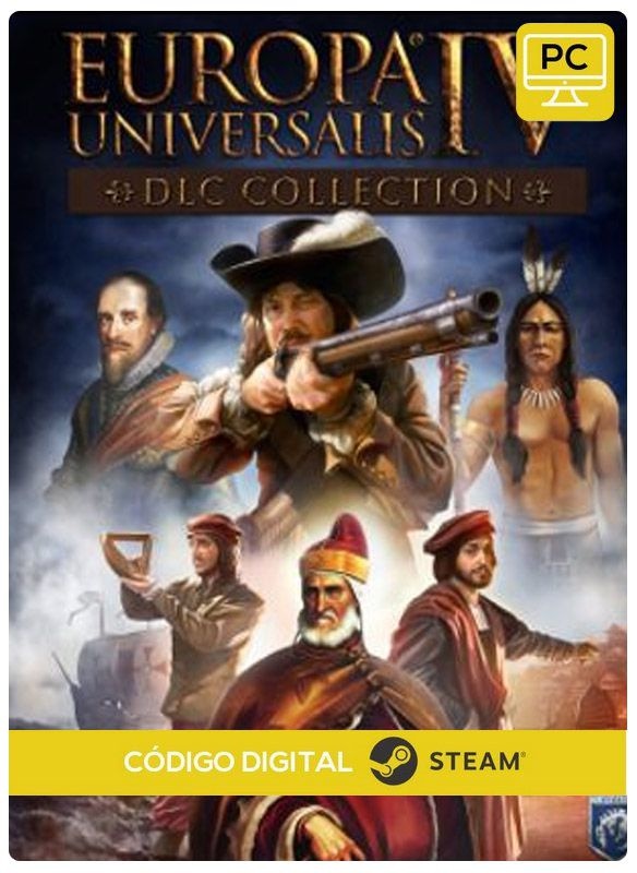 Europa Universalis IV - 2014 DLC Collection Steam Pc Código De Resgate Digital