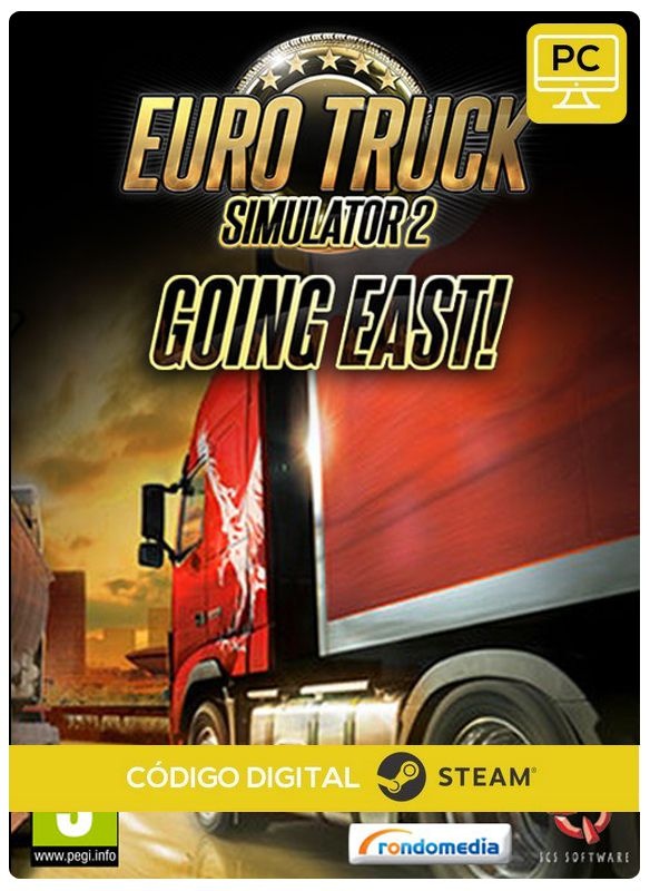 Euro Truck Simulator 2 - Going East! DLC Steam Pc Código De Resgate Digital