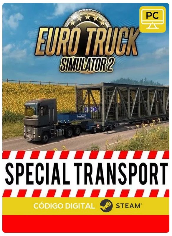Euro Truck Simulator 2 - Special Transport DLC Steam Pc Código De Resgate Digital