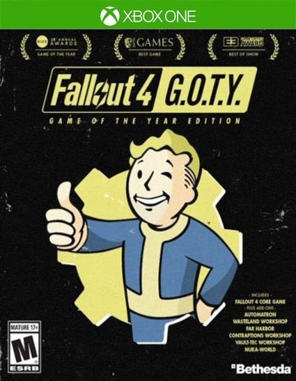 Fallout 4: Game of the Year Edition Xbox One Código de Resgate 25 Dígitos
