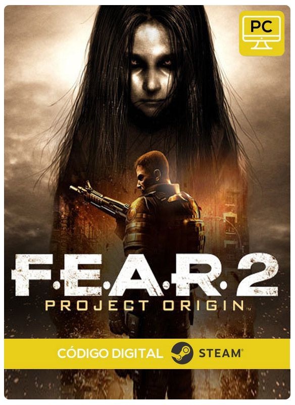 F.E.A.R. 2 Project Origin Pc Steam cdkey Código De Resgate Digital