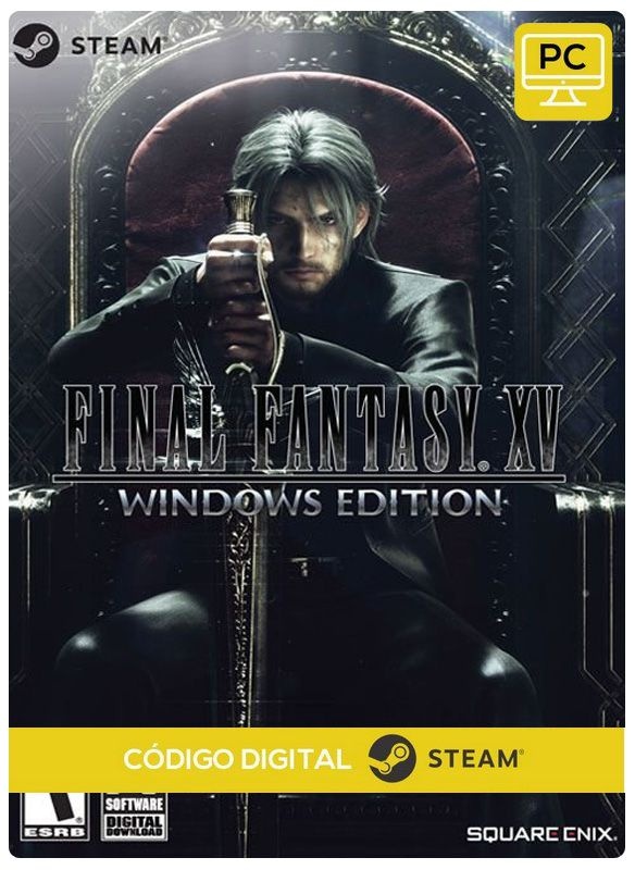 FINAL FANTASY XV Windows Edition Steam CD Key Pc Steam Código De Resgate Digital