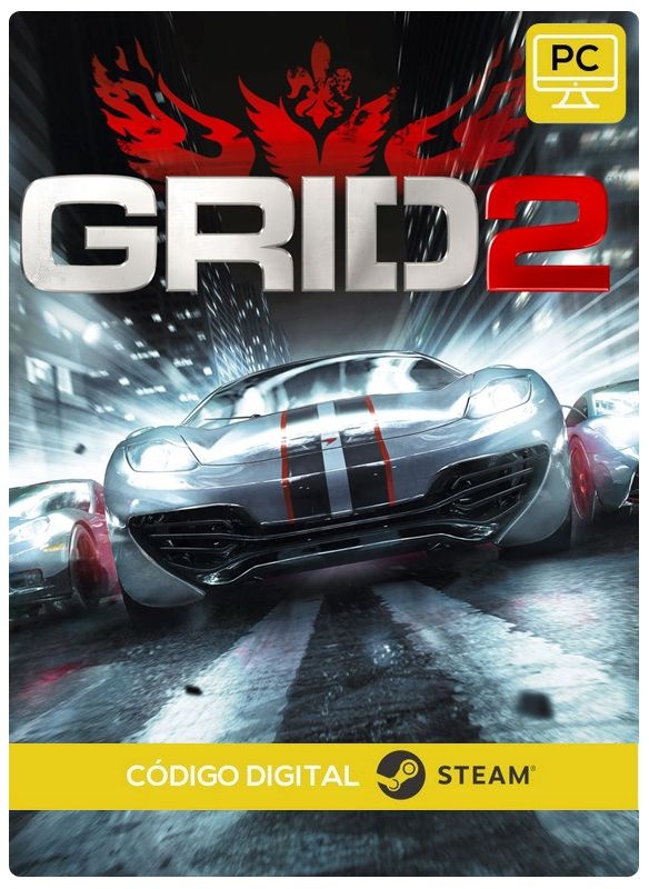GRID 2 Steam  CD Key Pc Steam Código De Resgate Digital