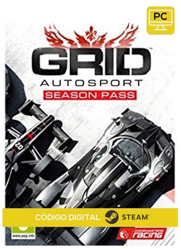GRID Autosport - Season Pass  Steam  CD Key Pc Steam Código De Resgate Digital