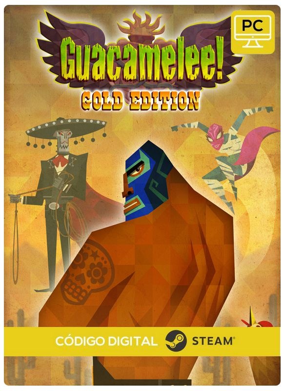 Guacamelee! Gold Edition Steam  CD Key Pc Steam Código De Resgate Digital