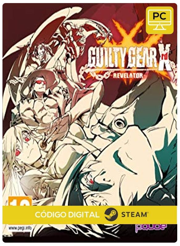 GUILTY GEAR Xrd REVELATOR DELUXE Edition  Steam  CD Key Pc Steam Código De Resgate Digital