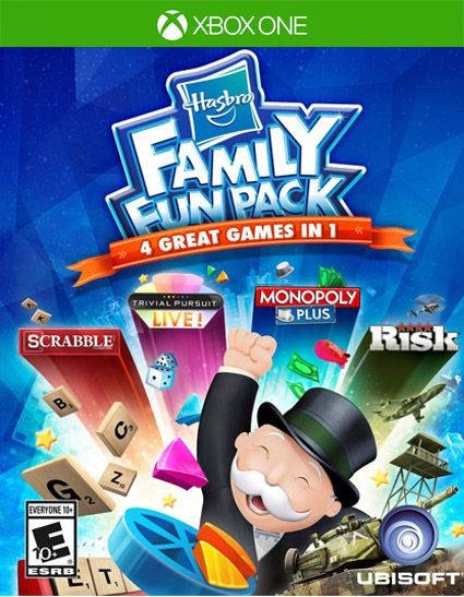 Hasbro Family Fun Pack Xbox One Código de Resgate 25 Dígitos