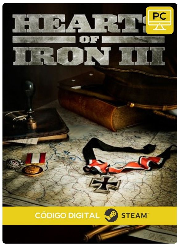 Hearts of Iron III Collection Steam  CD Key Pc Steam Código De Resgate Digital