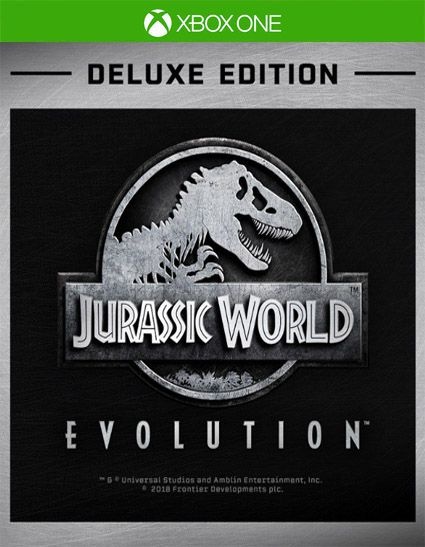 Jurassic World Evolution - Conjunto Deluxe Xbox One Código 25 Dígitos