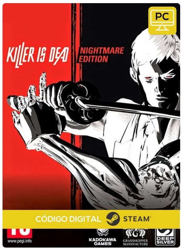 Killer is Dead - Nightmare Edition  Steam Pc Código De Resgate Digital