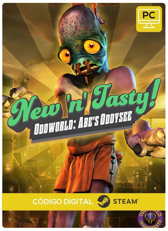 Oddworld New 'n' Tasty    Steam Pc Código De Resgate Digital