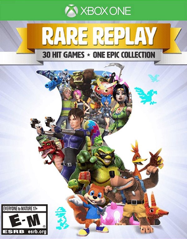 Rare Replay Xbox One Código de Resgate 25 Dígitos Digital