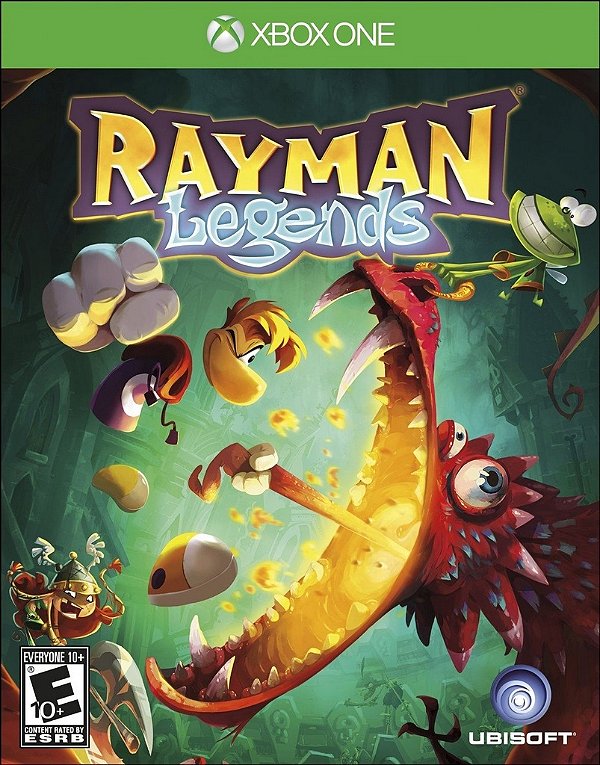 Rayman Legends Xbox One Código de Resgate 25 Dígitos