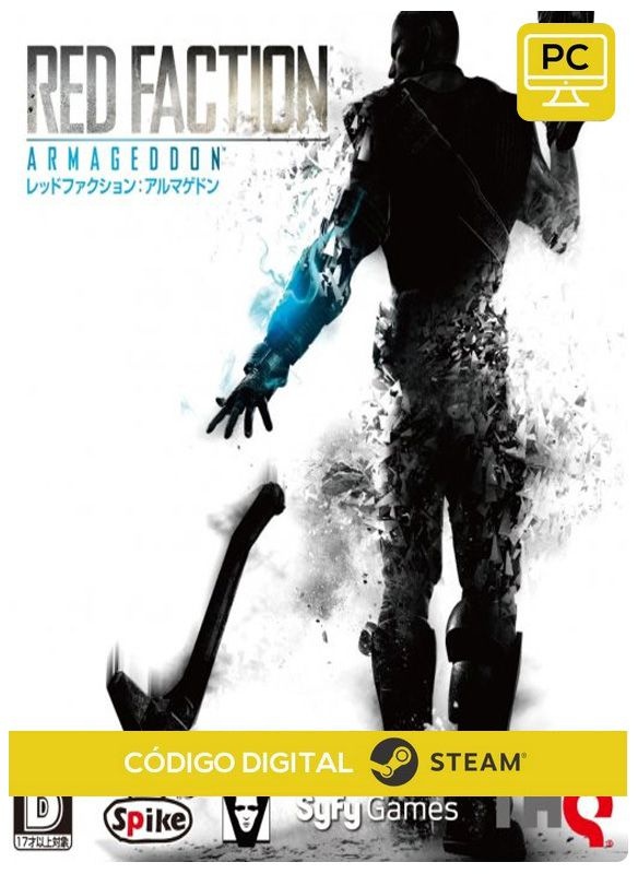 Red Faction Armageddon Steam Pc Código De Resgate Digital