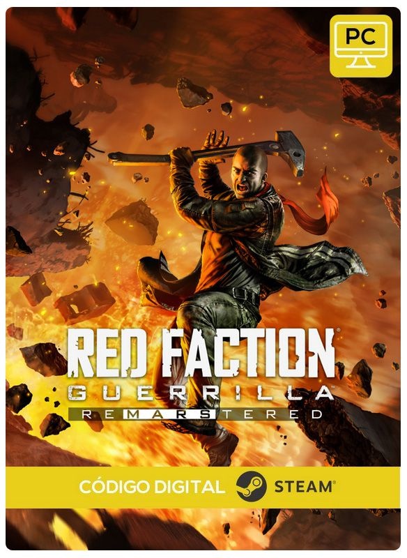 Red Faction Guerrilla Re-Mars-tered  Steam Pc Código De Resgate Digital