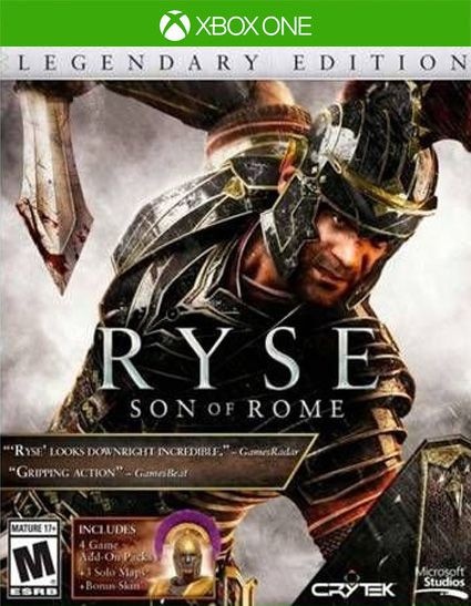 Ryse: Edição Lendária Xbox One Código 25 Dígitos