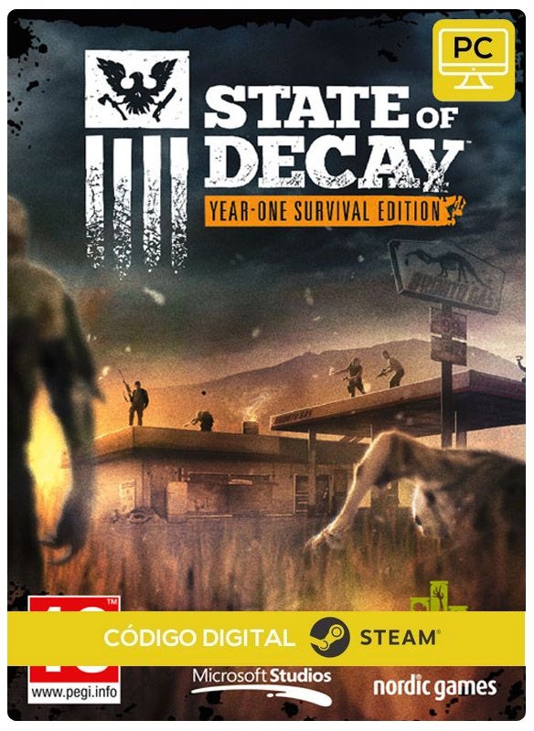 State of Decay: Year One Survival  Steam Pc Código De Resgate Digital