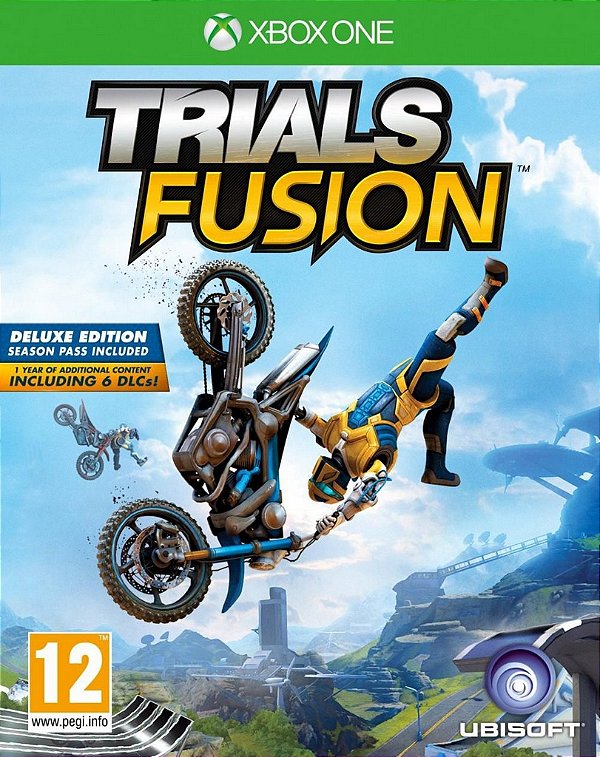 Trials Fusion Xbox One Código de Resgate 25 Dígitos