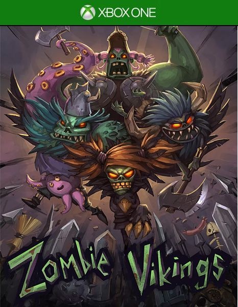 Zombie Vikings Xbox One Código de Resgate 25 Dígitos