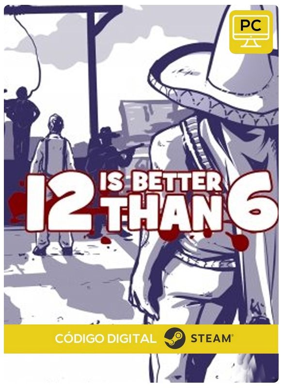 12 is Better Than 6 Steam  CD Key Pc Steam Código De Resgate Digital