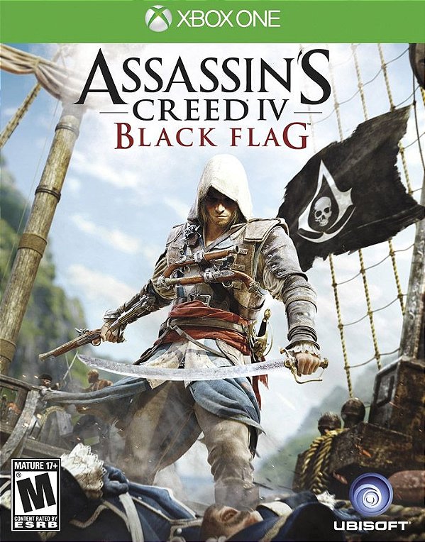 Assassin's Creed IV Black Flag - Xbox One - Código de Resgate 25 Dígitos